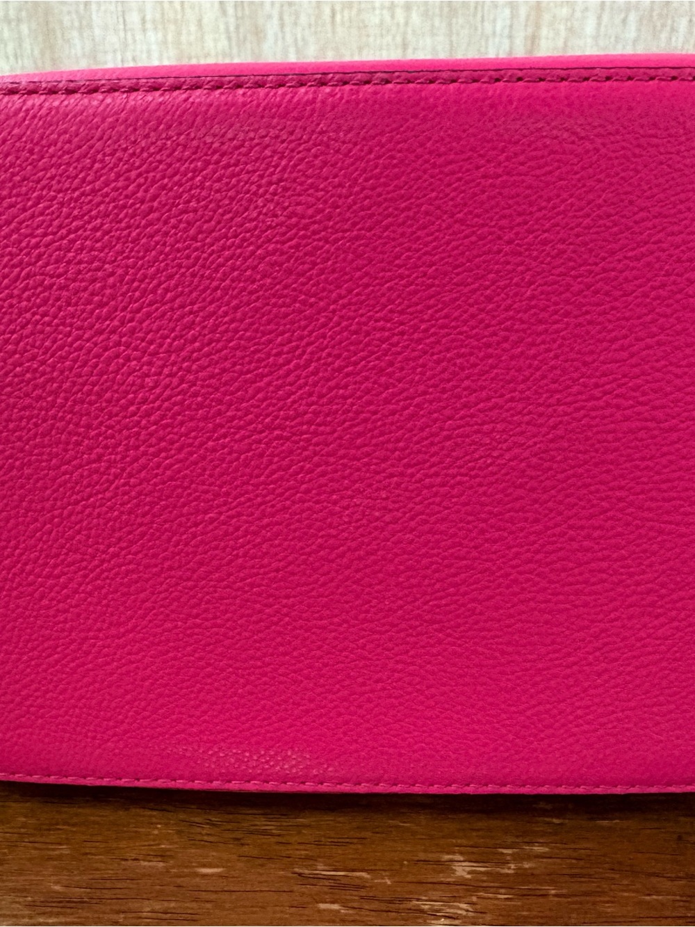 Kate Spade Hot Pink Marti Leather Bucket Bag - Picture 9 of 11